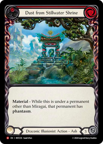 Dust from Stillwater Shrine [MST235] (Part the Mistveil)
