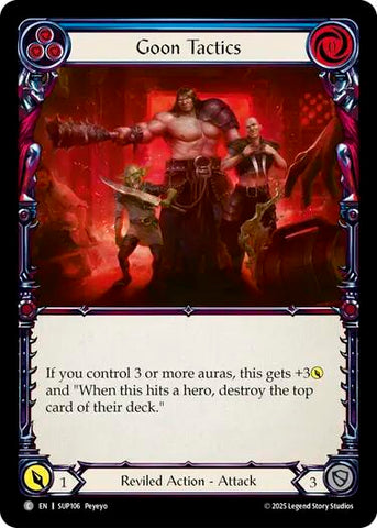 Goon Tactics [SUP106] (Super Slam)  Rainbow Foil