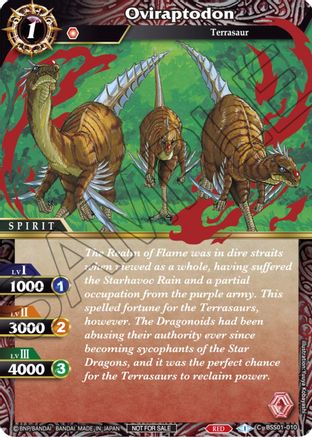 Oviraptodon (Event Pack 1) (BSS01-010) [Dawn of History]