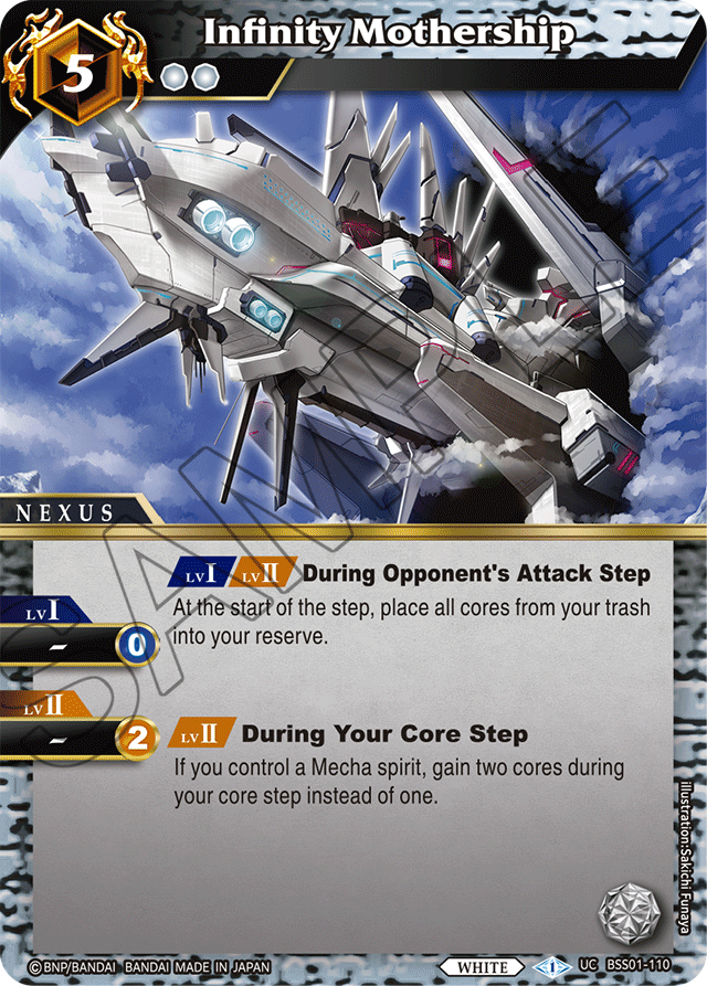 Infinity Mothership (BSS01-110) [Dawn of History]