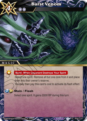 Burst Venom (BSS01-123) [Dawn of History]
