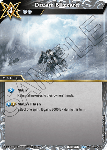 Dream Blizzard (BSS01-131) [Dawn of History]