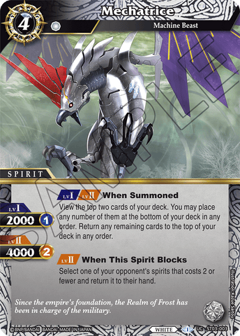 Mechatrice (ST03-003) [Aegis of the Machine]
