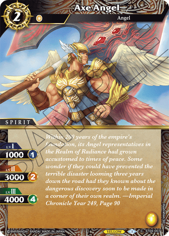 Axe Angel (ST04-007) [Forbidden Magic]