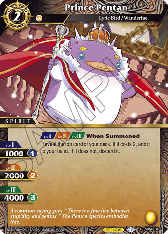 Prince Pentan (ST04-010) [Forbidden Magic]