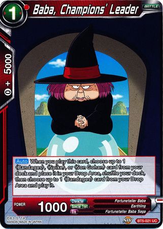 Baba, Champions' Leader (BT5-021) [Miraculous Revival]